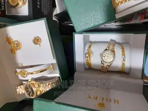 Rolex Watch With Bracelet For Women 100% Original