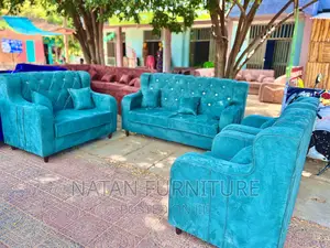 Photo - Sofa L Shape or Corner Sofa Made of Wooden Material