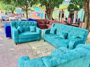 Sofa L Shape or Corner Sofa Made of Wooden Material