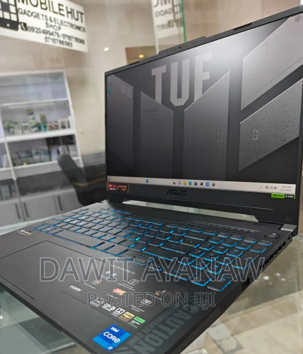 New Laptop Asus TUF Gaming A15 16GB Intel Core I7 SSD 1T