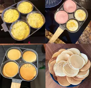 Photo - 4 in 1 Flat Bottom Omelette Egg Pan