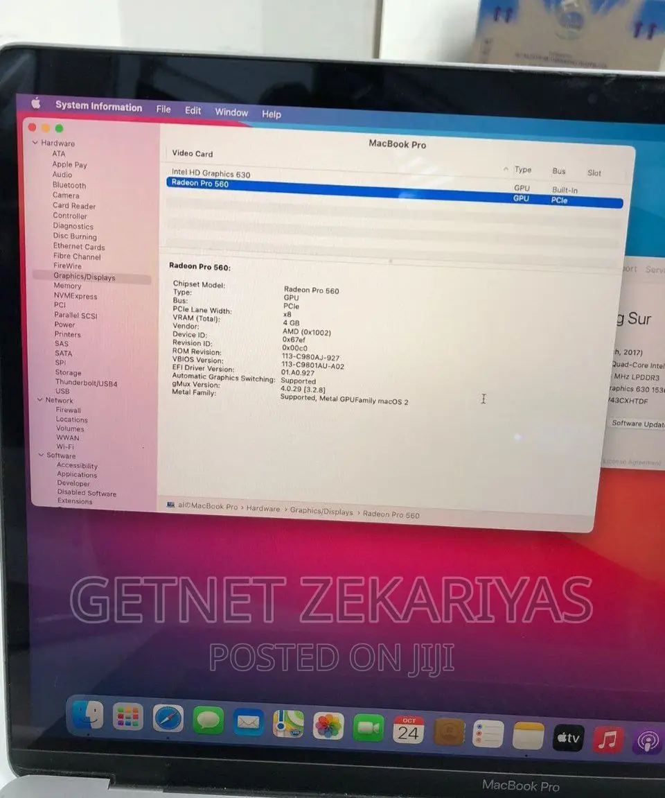 New Laptop Apple MacBook Pro 2017 16GB Intel Core I7 SSD 1T