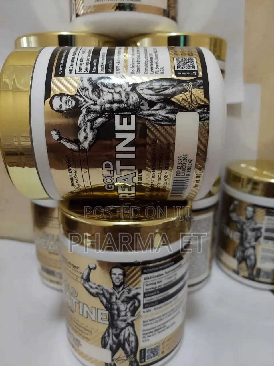 Gold Creatine Monohydrate (Kevin Leveron)