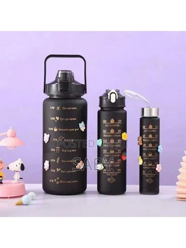 3in1 Colorful Water Bottle