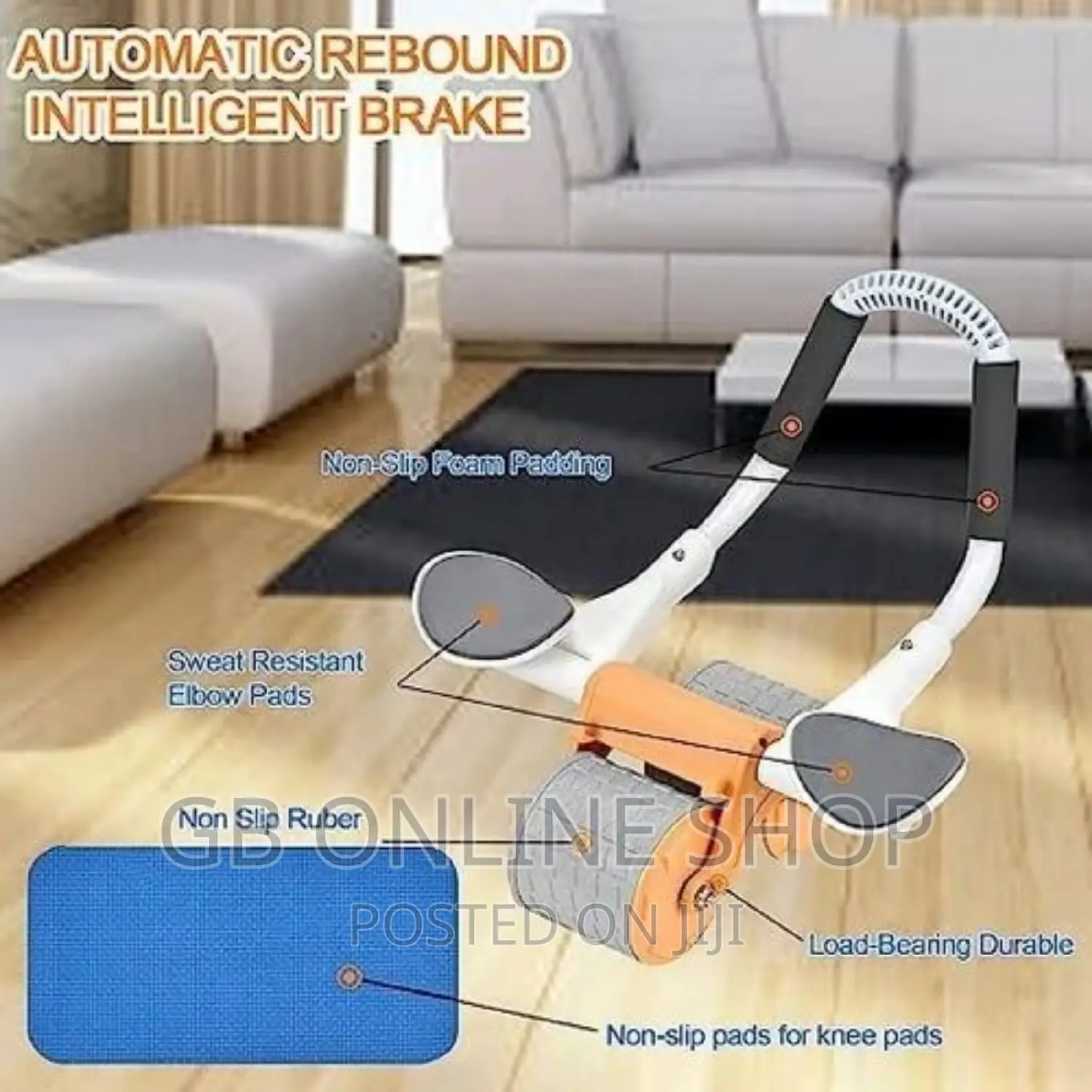Automatic Rebound Healthy Abdomen Wheel