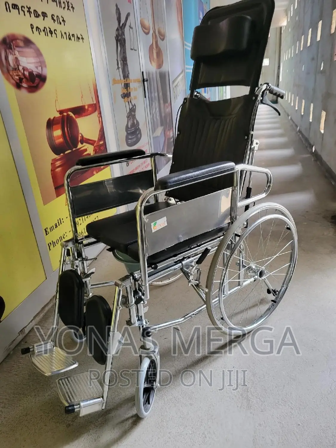 Sleeping Toilet Wheelchair Heavy Duty Wheelchair GO2LAJ-56