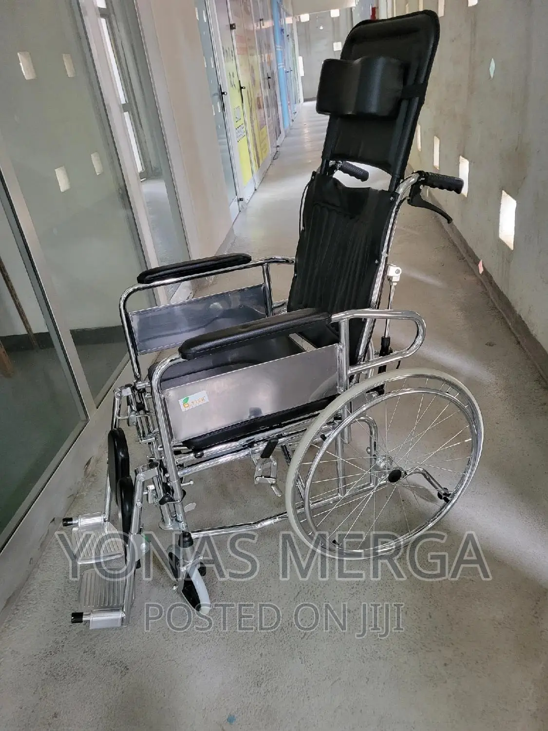 Toilet/Bedside Wheelchair Nzcxyh Portable Folding Wheelchair
