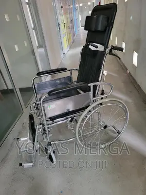 Photo - Toilet/Bedside Wheelchair Nzcxyh Portable Folding Wheelchair