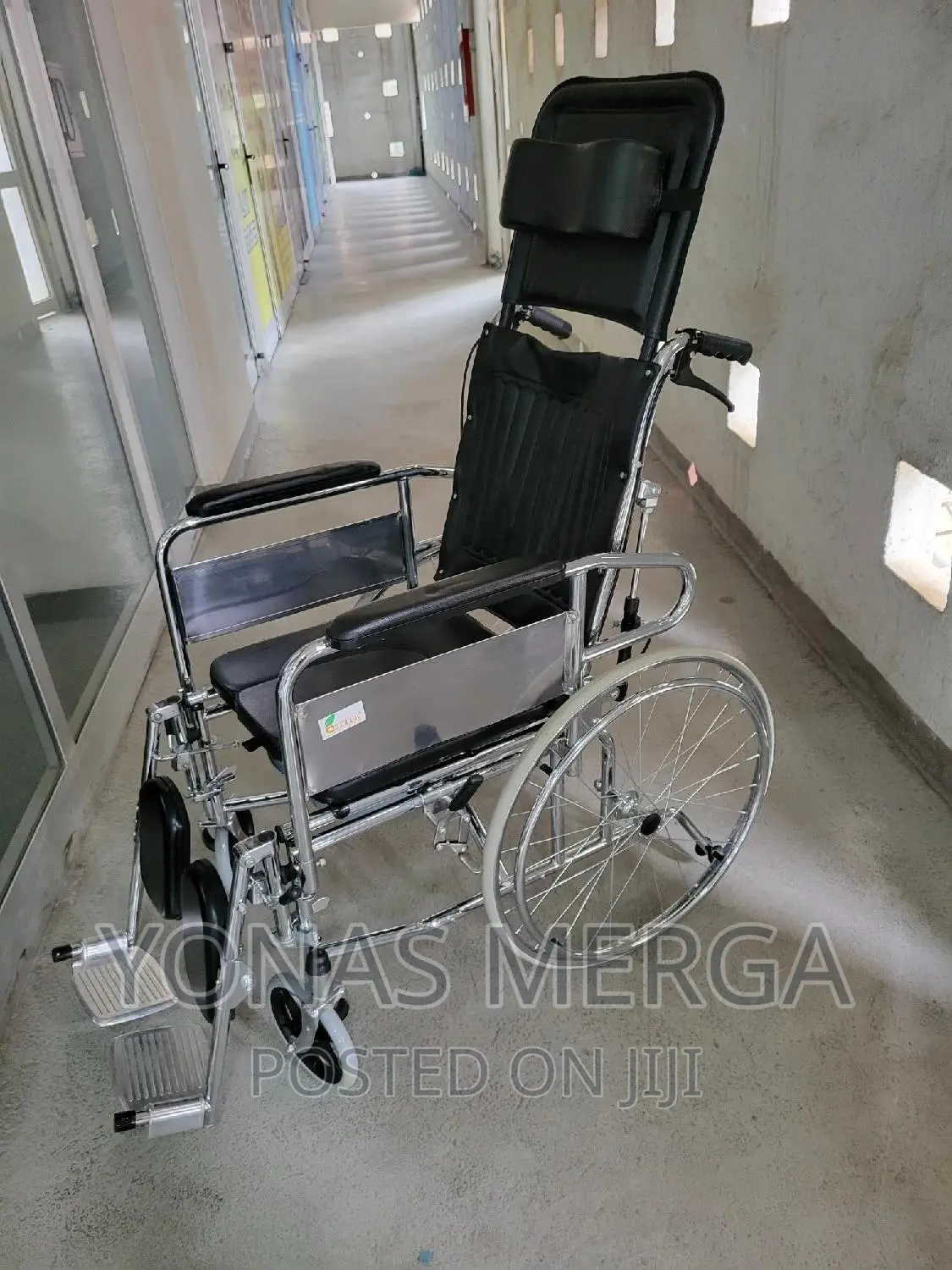 Toilet/Bedside Wheelchair Nzcxyh Portable Folding Wheelchair