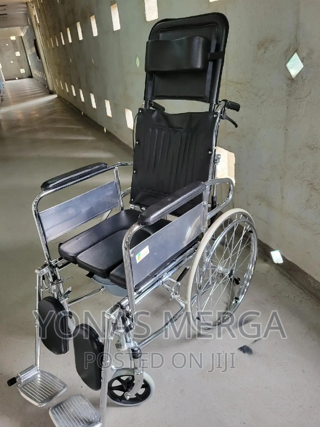 Wheelchair XBSXP Rehab Commode Chair With Wheels Wheelchair
