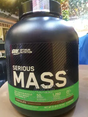 Photo - Serious Mass Protein ሲርየስ ማስ 3kg