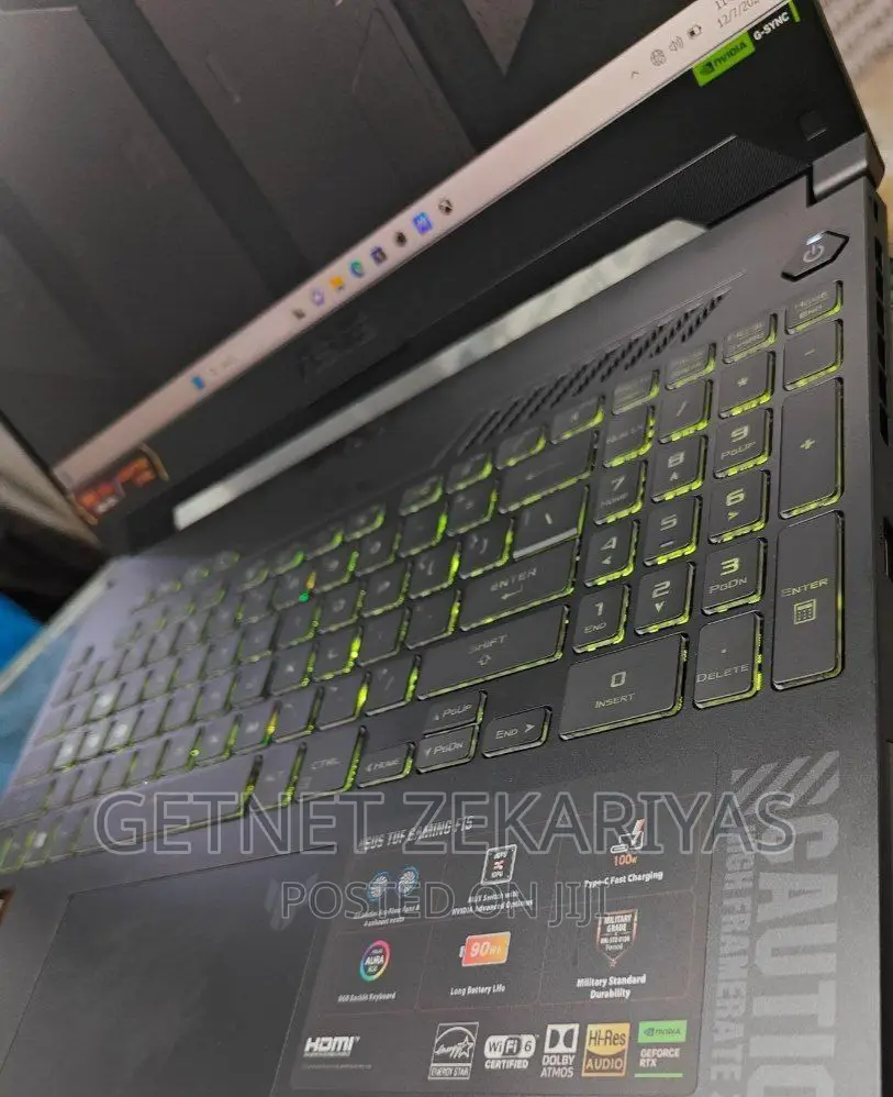 New Laptop Asus TUF Gaming A15 16GB AMD Ryzen 9 SSD 1T