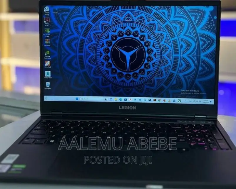 New Laptop Lenovo Legion 5 8GB AMD Ryzen 5 SSD 512GB