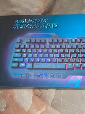 Gaming Keyboard ጌሚንግ ኪቦርድ Mechanical RGB Backlight Keyboard