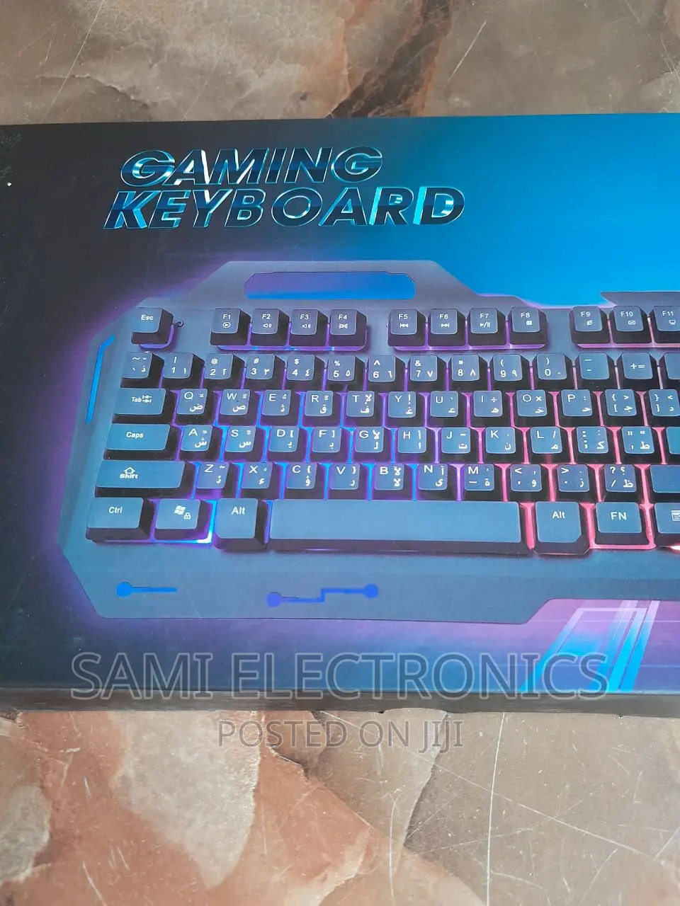 Gaming Keyboard ጌሚንግ ኪቦርድ Mechanical RGB Backlight Keyboard