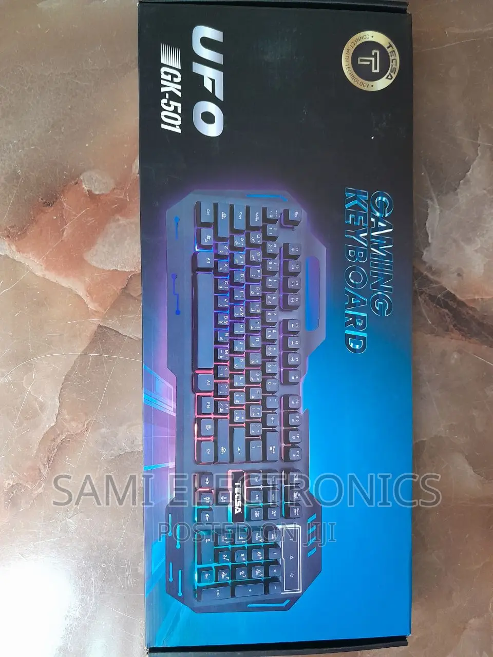 Gaming Keyboard ጌሚንግ ኪቦርድ Mechanical RGB Backlight Keyboard
