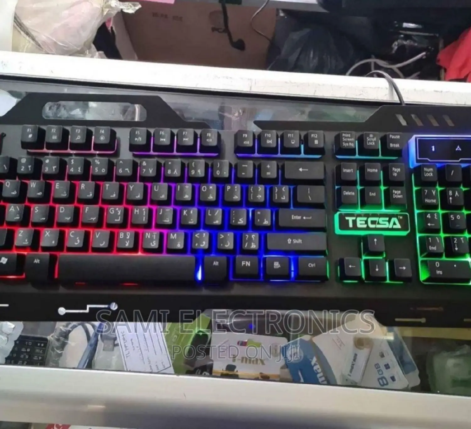 Gaming Keyboard ጌሚንግ ኪቦርድ Mechanical RGB Backlight Keyboard