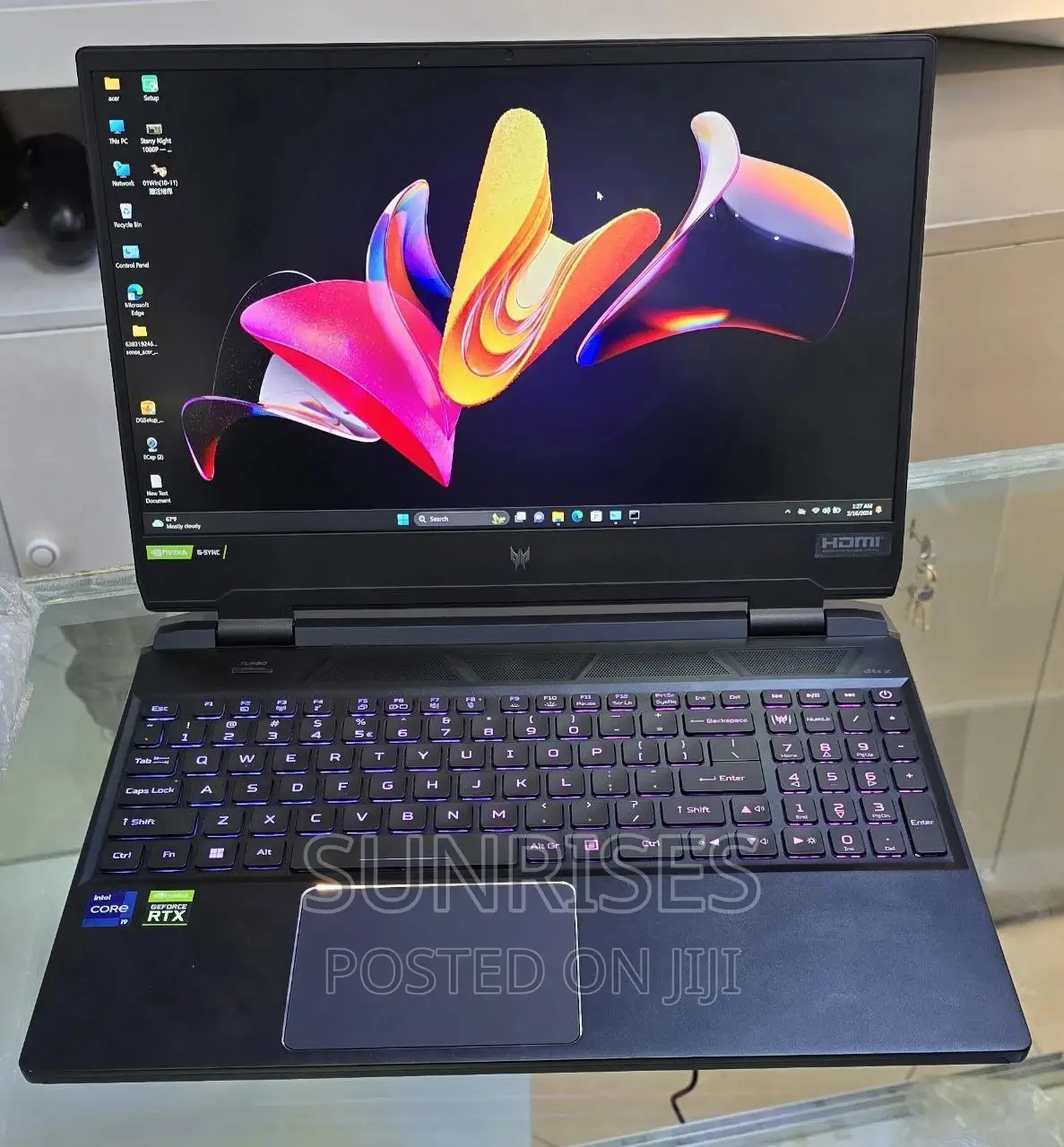New Laptop Acer Predator Helios 300 16GB Intel Core I7 SSD 1T