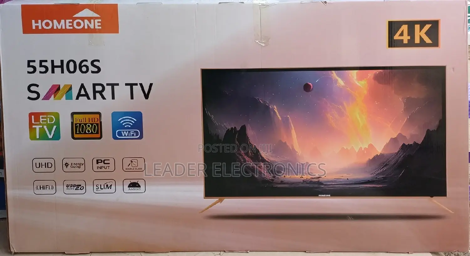 Homeone Tv 55 Inch Smart Android