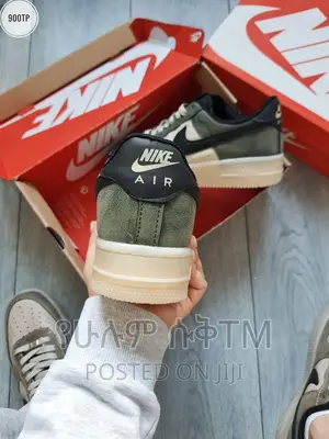 Original Nike Air Force 1 ‘07 Khaki Shoe