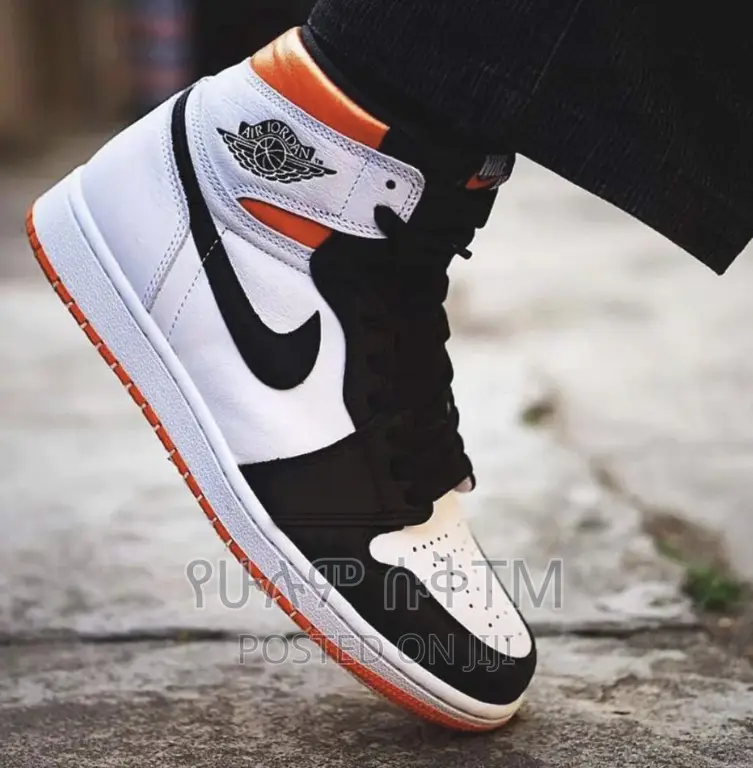 Original Nike Air Jordan 1 Hi ‘Orange Country’ Shoes