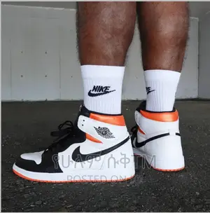 Original Nike Air Jordan 1 Hi ‘Orange Country’ Shoes