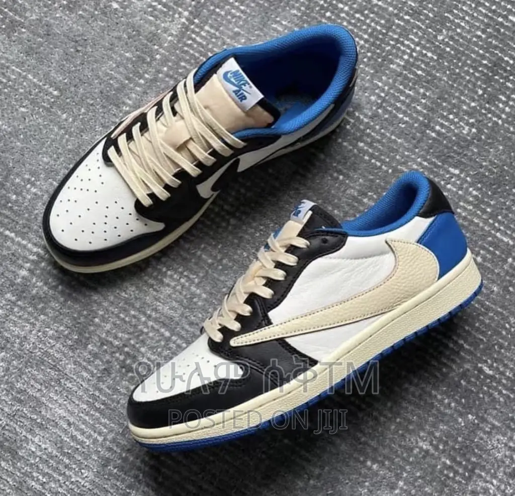 Original Air Jordan 1 Low X Travis Scott Cactus Jack Shoes