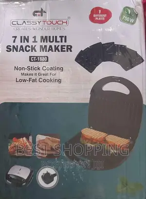 Photo - Classy Touch 7 In 1 Multi Snack Maker