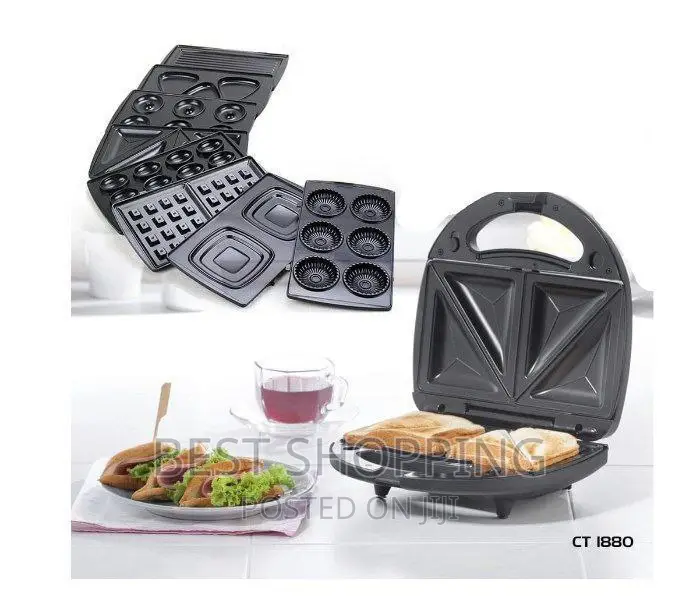 Classy Touch 7 In 1 Multi Snack Maker