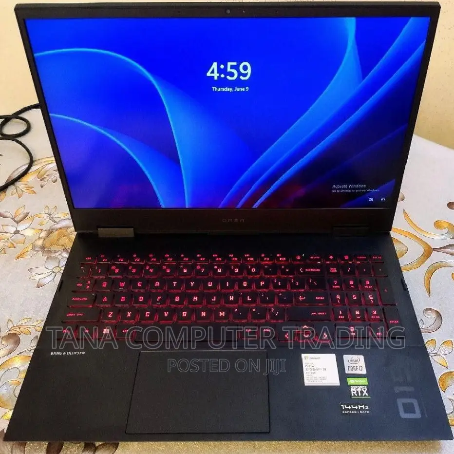 New Laptop HP Omen 17 16GB Intel Core I7 SSD 1T