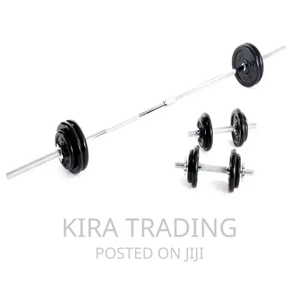 የራሱ መያዣ ያለው 50kg Dumbbell and Barbell