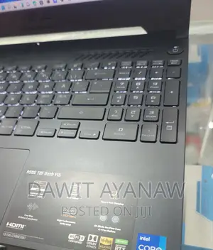 New Laptop Asus TUF Dash F15 16GB Intel Core I7 SSD 1T