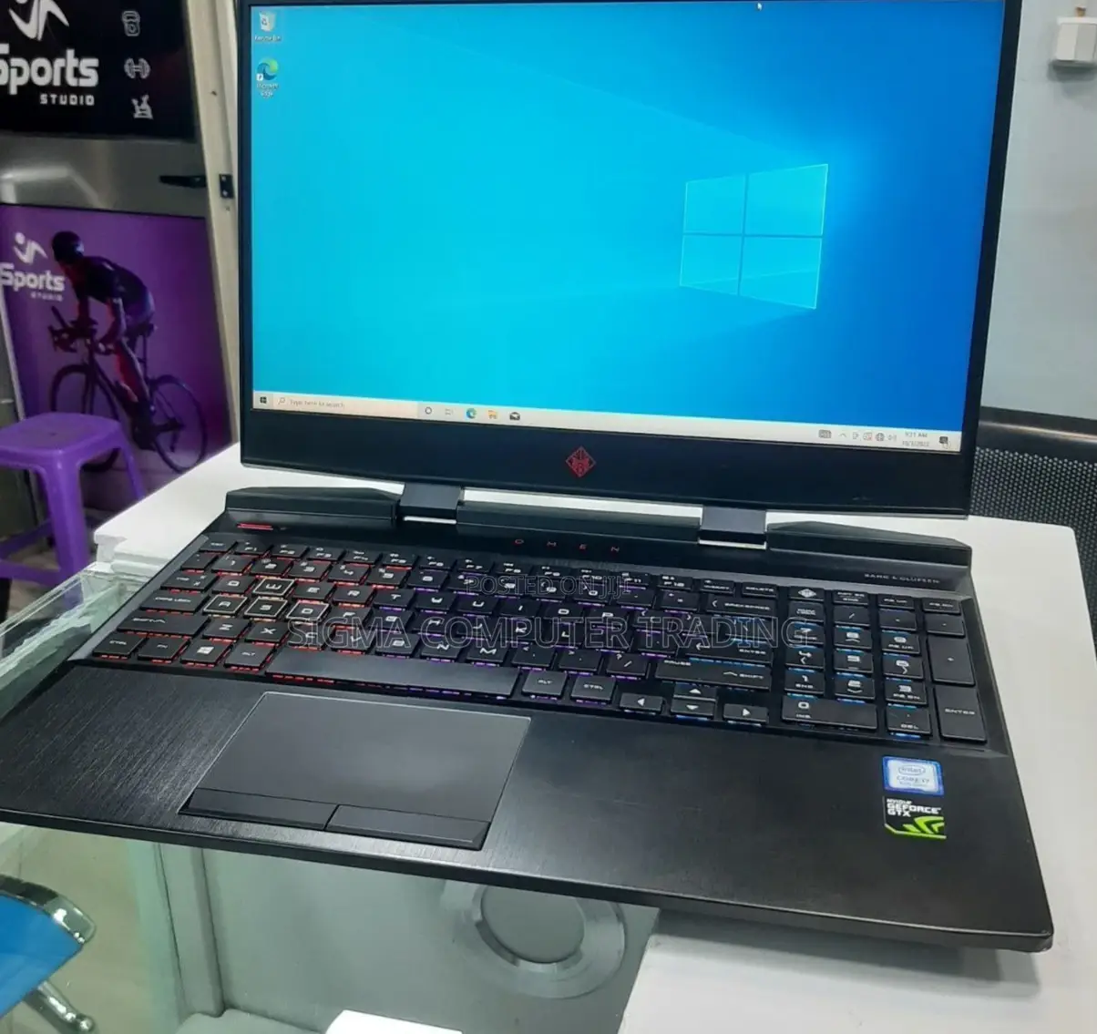 New Laptop HP Omen 15 16GB Intel Core I7 SSD 512GB