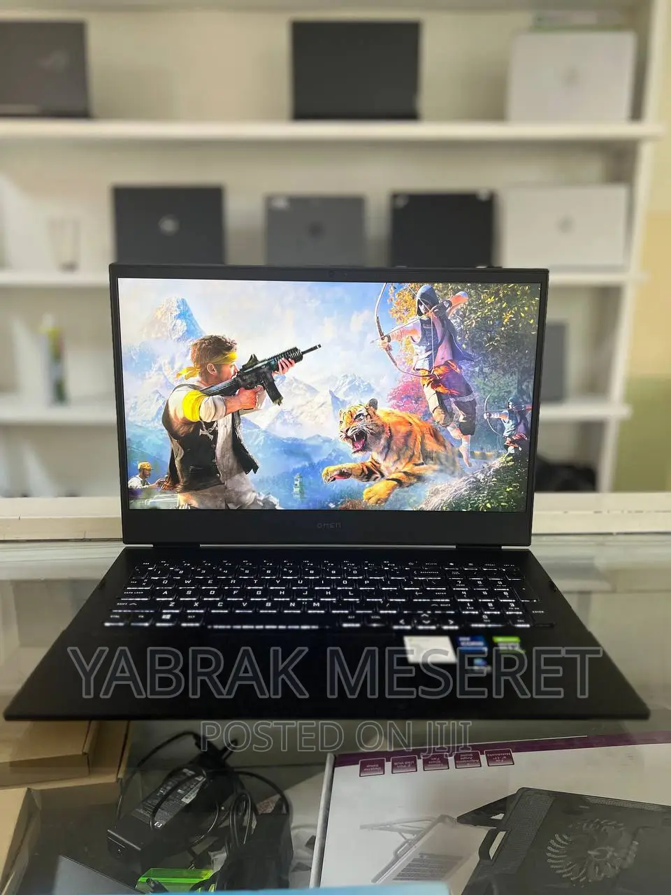 New Laptop HP Omen 17 16GB Intel Core I7 SSD 1T