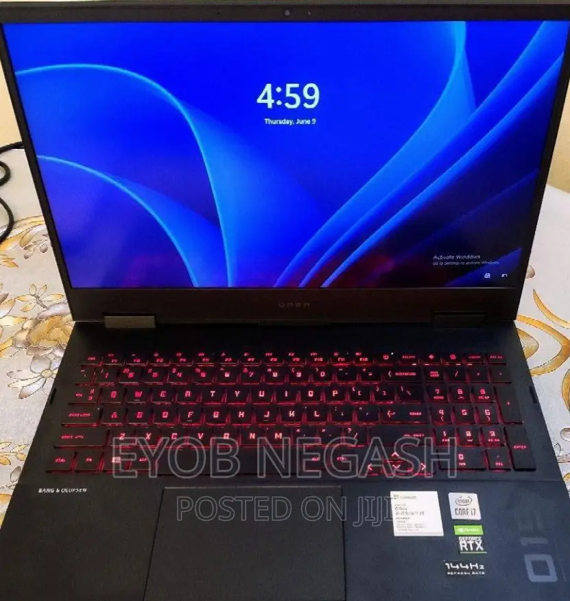 New Laptop HP Omen 15 16GB Intel Core I7 SSD 1T