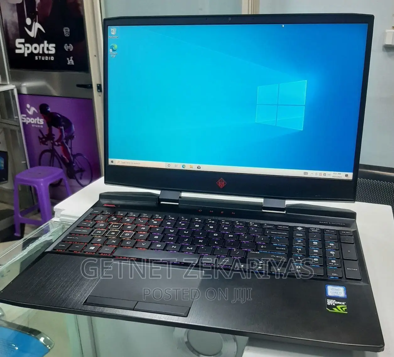 New Laptop HP Omen 15 16GB Intel Core I7 SSD 512GB