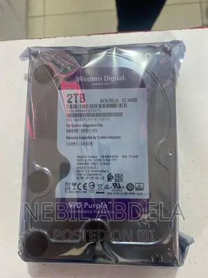 Photo - Wd Purple Surviliance Hard Disk