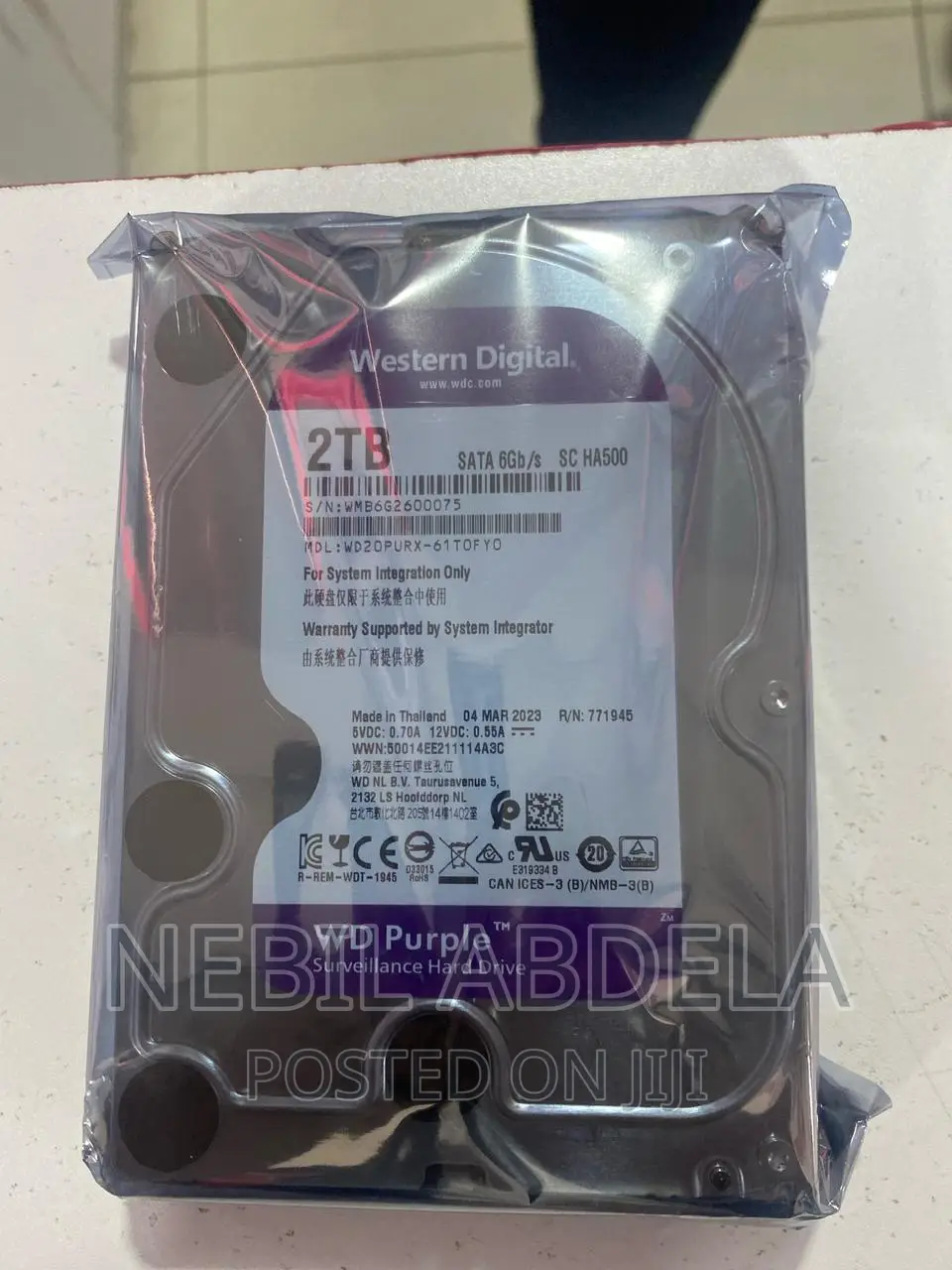 Wd Purple Surviliance Hard Disk