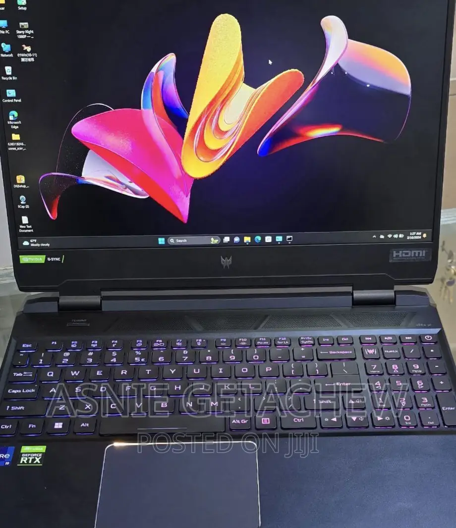 New Laptop Acer Nitro 5 16GB Intel Core I7 SSD 1T