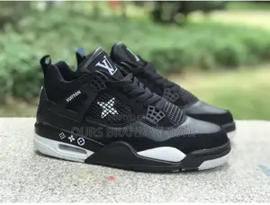Genuine Master Quality Jordan 4 Louise Vuitton
