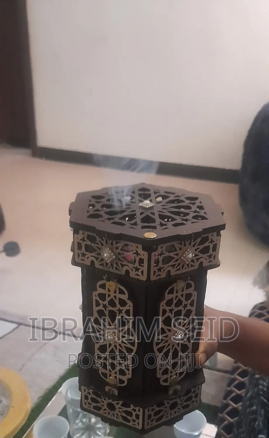 Wooden Incense Burner የእጣን ማጨሻ
