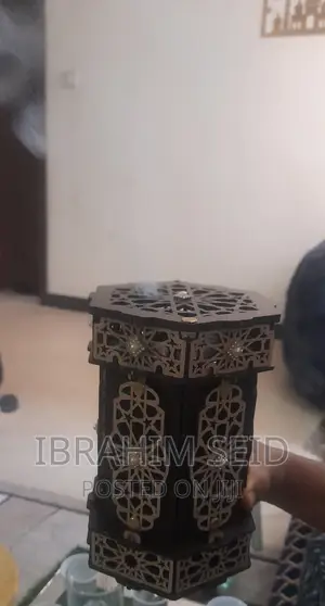 Wooden Incense Burner የእጣን ማጨሻ