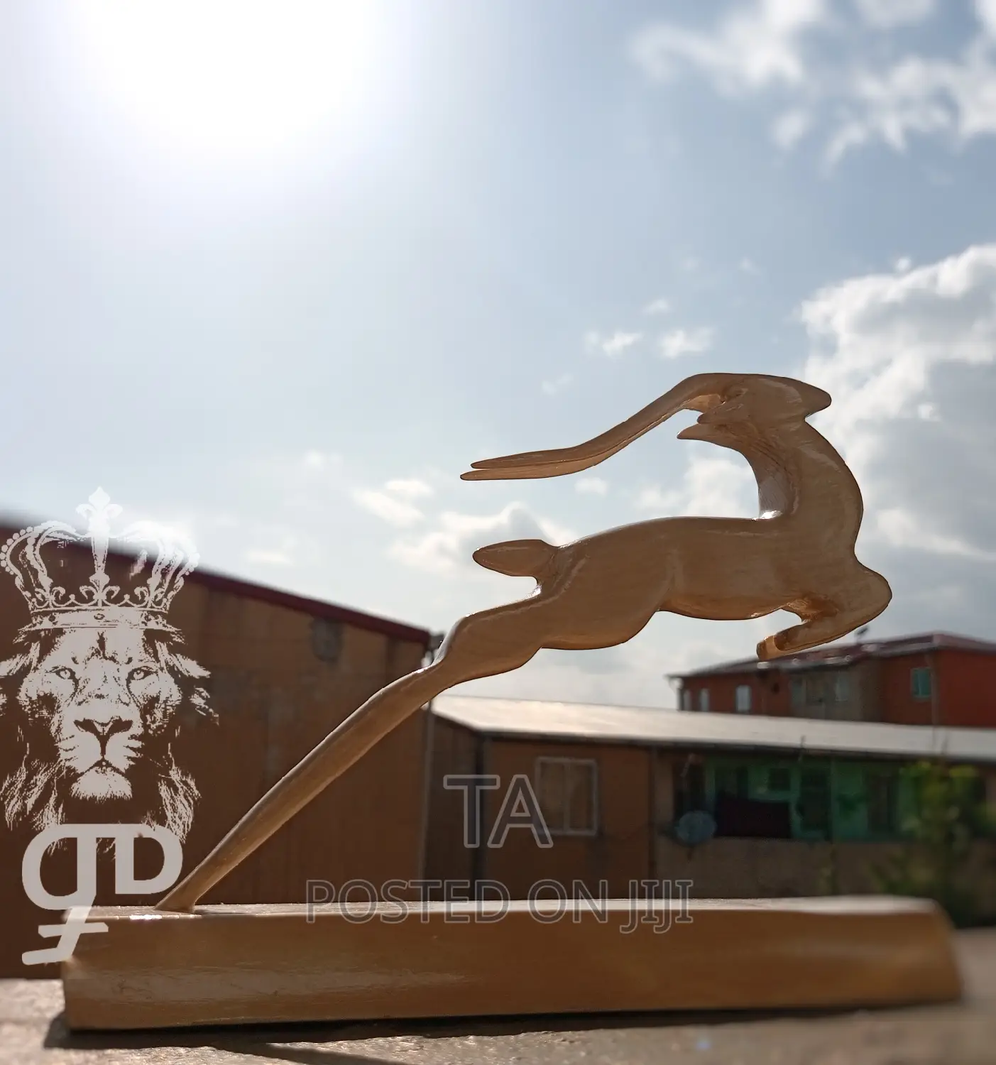 Wooden Handicraft Deer