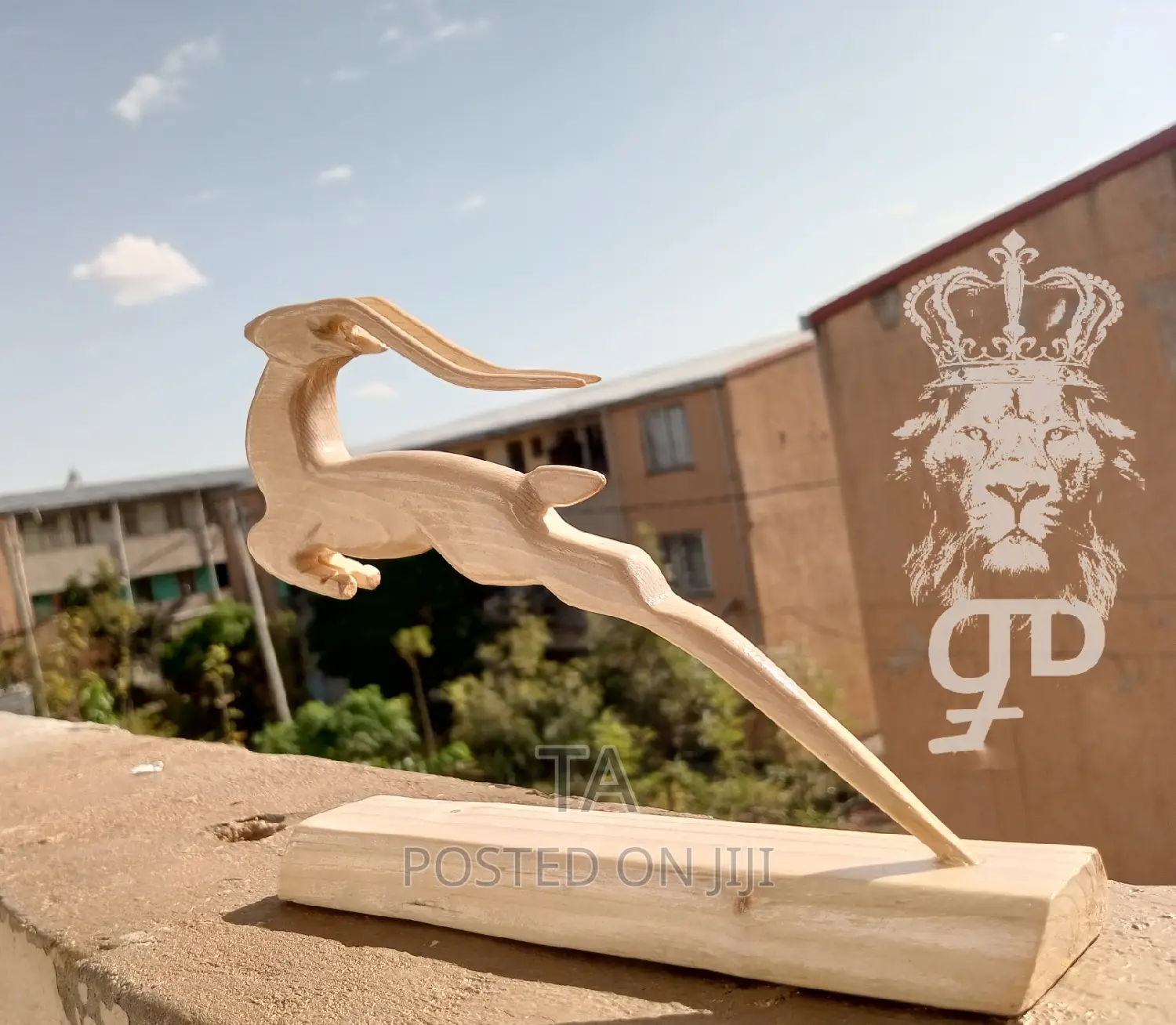 Wooden Handicraft Deer