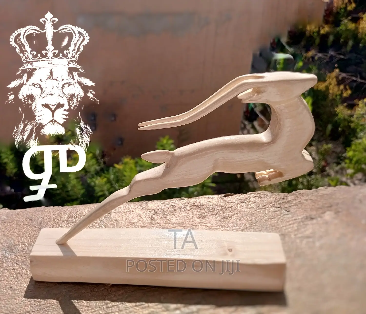 Wooden Handicraft Deer