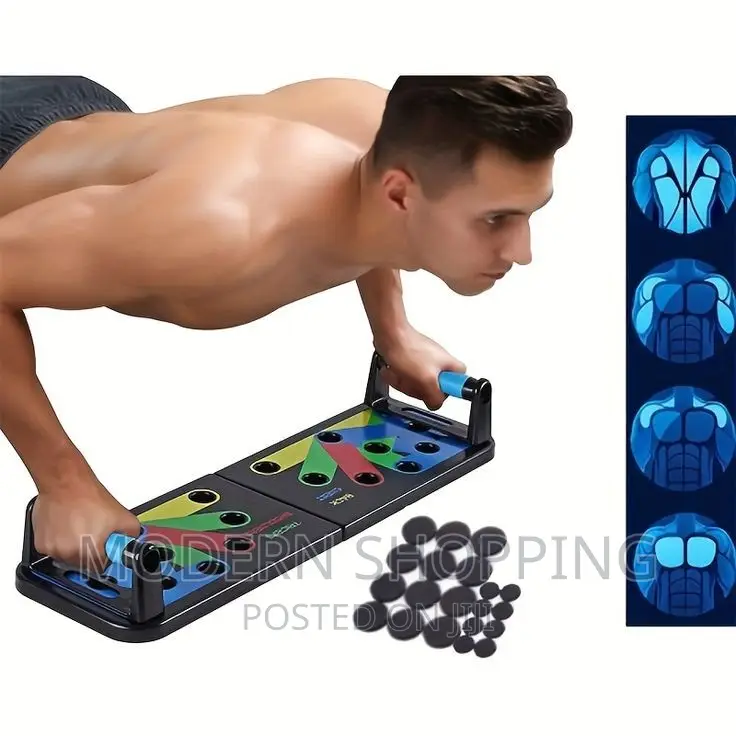 ተጣጣፊ ፑሽ አፕ መሳሪያ Foldable Push Up Board