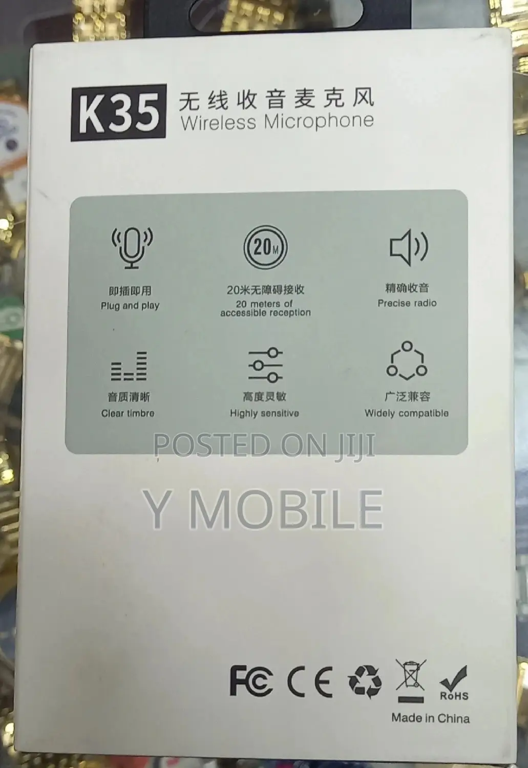 K 35 Wirless Mic for Android