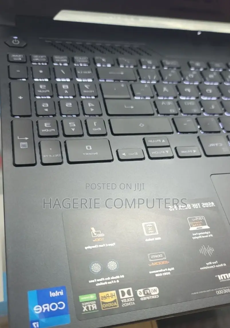 New Laptop Asus TUF Dash F15 16GB Intel Core I7 SSD 1T