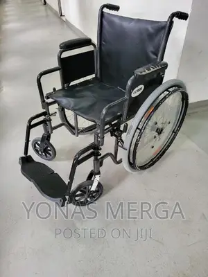 Used Transport Wheelchair W/24"Wheels MOB1021 by Vive Health