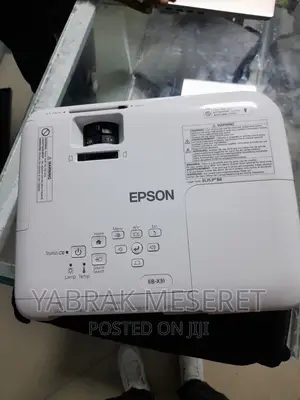 Photo - EPSON Projector Model Name: Eb-X31 Has :